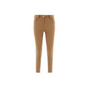 Slim-Fit Broek Elisabetta Franchi , Brown , Dames