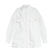Shirt jacket The Attico , White , Dames