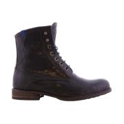 Lace-up Boots Van Bommel , Black , Heren