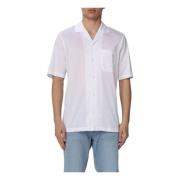 Short Sleeve Shirts Paolo Pecora , White , Heren