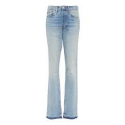 Flared Jeans Re/Done , Blue , Dames
