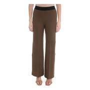 Soft trousers Seventy , Brown , Dames