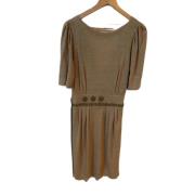 Pre-owned Fabric dresses Chloé Pre-owned , Beige , Dames