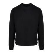 Basic Crewneck Sweatshirt 14 Bros , Black , Heren
