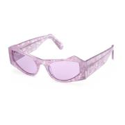 Stijlvolle zonnebril in kleurcode 80Y Gcds , Purple , Unisex