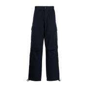 Tapered Trousers Darkpark , Blue , Heren