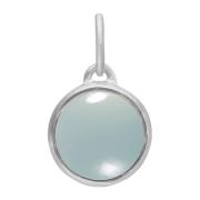 Noa hanger Aqua Chalcedon Silver Frk. Lisberg , Blue , Dames