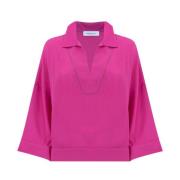 Blouses Fabiana Filippi , Pink , Dames