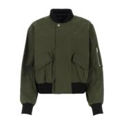 Bomber Jackets A.p.c. , Green , Dames