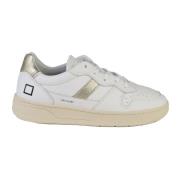 Wit/Platina Sneakers D.a.t.e. , White , Dames