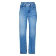 Straight Jeans Frame , Blue , Dames