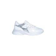 Sportieve Glitter Sneakers Hogan , White , Dames