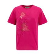 T-shirt Ermanno Scervino , Pink , Dames