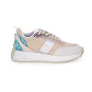 Lolo 06 Leren Sneakers Liu Jo , Beige , Dames