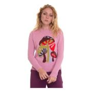 Toscana Fantasy Pullover Max Mara Weekend , Pink , Dames