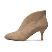 Valentine Suède Haklaarzen - Taupe Shoe the Bear , Beige , Dames