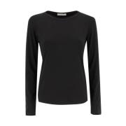 Round-neck Knitwear Le Tricot Perugia , Black , Dames