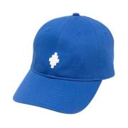 Kruis Logo Baseballpet Marcelo Burlon , Blue , Heren