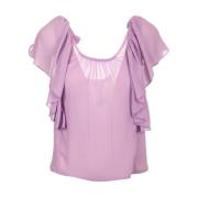 Blouses Kaos , Purple , Dames