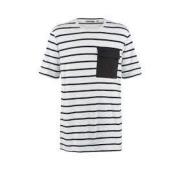 T-shirt- Antony Morato-borstzak Antony Morato , White , Heren