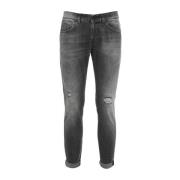 Slim fit jeans Dondup , Black , Heren