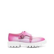 Stijlvolle Loafers voor Vrouwen Santoni , Pink , Dames