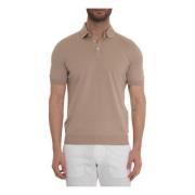 Jersey polo shirt Gran Sasso , Beige , Heren