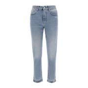 Slimfit-jeans Off White , Blue , Dames