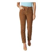 Trousers Department Five , Brown , Dames
