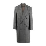 Double-Breasted Coats Andersson Bell , Gray , Heren