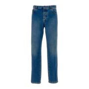 Stijlvolle Jeans voor Mannen en Vrouwen Marcelo Burlon , Blue , Heren