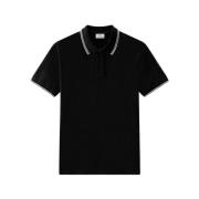 Monterey Polo Zwart Woolrich , Black , Heren