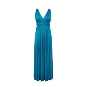 Parosh Dresses Turquoise P.a.r.o.s.h. , Blue , Dames