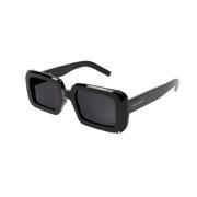 Verhoog je stijl met SL 534 Sunrise zonnebril Saint Laurent , Black , ...