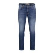Slim-Fit Jeans voor veelzijdige stijl Re-Hash , Blue , Heren