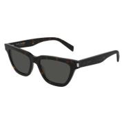 Stijlvolle zonnebril Saint Laurent , Brown , Unisex