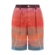 Donkere Kant Van De Maan Bermuda Shorts Marni , Multicolor , Heren