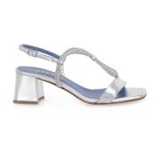 High Heel Sandals Albano , Gray , Dames