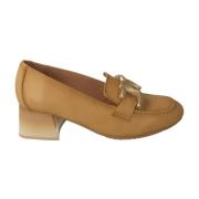 Loafers met Kettingdetail Hispanitas , Brown , Dames