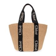 boodschappentas Chloé , Beige , Dames