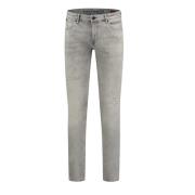De Jone 898 verontruste jeans PureWhite , Gray , Heren