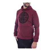 Logo Hoodie Goldenim paris , Red , Heren