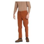New York Modal Chino Broek - Regular Fit Mason's , Orange , Heren