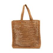 Tote Bags Chica London , Brown , Dames