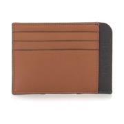 Bicolor Creditcardhouder Hogan , Brown , Heren