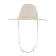 Hats Maison Michel , White , Dames