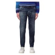 Brighton Slim-fit Jeans Dondup , Blue , Heren