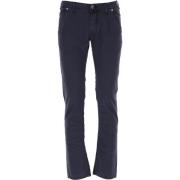 Slim Fit Broek Jacob Cohën , Blue , Heren