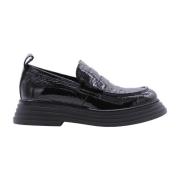 Stijlvolle platte loafers voor dames Laura Bellariva , Black , Dames