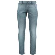 Slim-Fit Grijze Jeans, Casual Stijl PME Legend , Blue , Heren